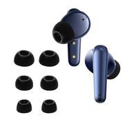 kwmobile 6x Auricolari di ricambio compatibile con Anker Soundcore Liberty 4 NC Gommini sostitutivi in Silicone - 3 Misure - nero