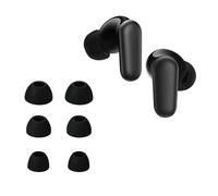 kwmobile 6x Auricolari di ricambio compatibile con Anker Soundcore P30i Gommini sostitutivi in Silicone - 3 Misure - nero