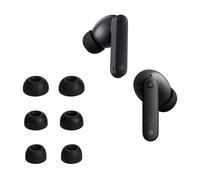 kwmobile 6x Auricolari di ricambio compatibile con CMF by Nothing Buds Pro 2 Gommini sostitutivi in Silicone - 3 Misure - nero