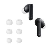 kwmobile 6x Auricolari di ricambio compatibile con CMF by Nothing Buds Pro 2 Gommini sostitutivi in Silicone - 3 Misure - bianco