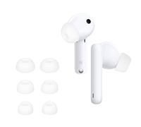 kwmobile 6x Auricolari di ricambio compatibile con Huawei Freebuds 4i Gommini sostitutivi in Silicone - 3 Misure - bianco