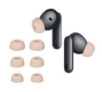 kwmobile 6x Auricolari di ricambio compatibile con Huawei FreeBuds 7i Gommini sostitutivi in Silicone - 3 Misure - rosa antico