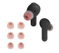 kwmobile 6x Auricolari di ricambio compatibile con JBL Tune 230 NC TWS / T230NC Gommini sostitutivi in Silicone - 3 Misure - bianco