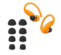 kwmobile 8x Auricolari di ricambio compatibile con Beats Powerbeats Pro 2 Gommini sostitutivi in Silicone - 4 Misure - nero