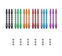 kwmobile Alberi Dardo in Alluminio Filo 2ba Lunghezza 48mm Media - Set Steli per Freccette Gioco - Astine per Dardi - DIV. Colori