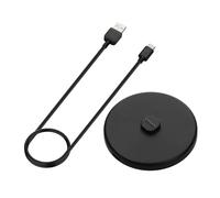 kwmobile Caricabatterie Mini Speaker Compatibile con Sony LinkBuds Speaker - Docking Station Speaker - Type C Charger Minispeaker Nero