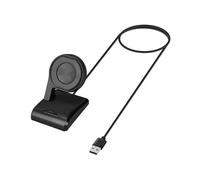 kwmobile Caricabatterie Orologio Fitness Compatibile con Amazfit GTR 42mm / GTR 47mm / GTS/T-Rex - USB Charger Smart Watch - Stand Caricatore Smartwatch con Filo 100 cm