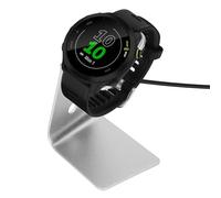 kwmobile Caricabatterie Orologio Fitness Compatibile con Garmin vivoactive 6 / vivoactive 5 / Forerunner 55/255 / 255 Music - Caricatore USB Charger Smart Watch - Smartwatch Stand con Cavo 150 cm