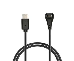 kwmobile Caricatore Compatibile con COROS Pace PRO - Caricabatterie USB C Activity Tracker - Cavo Fitness Watch 100 cm Nero