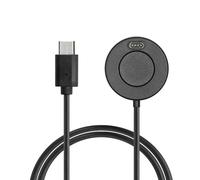 kwmobile Caricatore Compatibile con Garmin vivoactive 6 / vivoactive 5 / Forerunner 55/255 / 255 Music - Caricabatterie USB C Activity Tracker - Cavo Fitness Watch 1000000 cm Nero