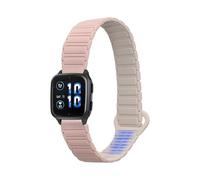 kwmobile Cinturino Compatibile con Garmin Venu Sq 2 Music/Sq 2 / Vivoactive 6/Vivoactive 5 con Chiusura Magnetica in Silicone Regolabile 14-22 cm