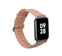 kwmobile Cinturino compatibile con Xiaomi Smart Band 8 Pro/Band 9 Pro/Redmi Watch 5 / Redmi Watch 4 - in vera pelle - Fascetta ca. 14-22 cm con fibbia rosa antico