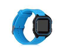 kwmobile Cinturino TPU Silicone con Fibbia Compatibile con Garmin Forerunner 25 (L - 40 x 47 x 13.9 mm) Cinturino - Cinturini 15,5-19,8 cm blu