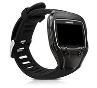 kwmobile Cinturino TPU Silicone con Fibbia Compatibile con Garmin Forerunner 910XT - Cinturini 17-22,5 cm Nero