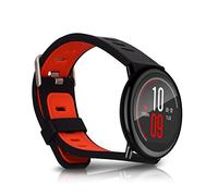kwmobile Cinturino TPU Silicone con Fibbia Compatibile con Huami Amazfit Cinturino - Cinturini 9,5-18,5 cm nero
