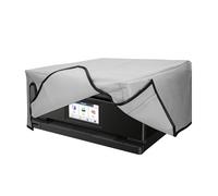 kwmobile Copertina Antipolvere Compatibile con Canon PIXMA TS8750 - Copri Stampante - Copertura Protettiva - Fodera in Grigio Chiaro