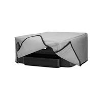 kwmobile Copertina Antipolvere Compatibile con Epson Workforce PRO WF-3725DWF / 4725DWF - Copri Stampante - Copertura Protettiva - Fodera in Grigio Chiaro