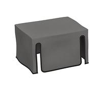 kwmobile Copertina Antipolvere Compatibile con Epson WorkForce WF-2830DWF / WF-2835DWF / WF-2850DWF / WF-2960 DWF - Copri Stampante - Copertura Protettiva - Fodera in grigio scuro