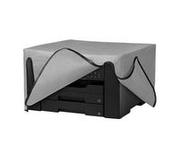 kwmobile Copertina Antipolvere Compatibile con Epson Workforce WF-7840DTWF - Copri Stampante - Copertura Protettiva - Fodera in Grigio Chiaro