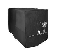 kwmobile Copertura Antipolvere Friggitrice ad Aria Compatibile con Ninja Double Stack XL (9,5L) Copripolvere - Custodia Protettiva Piccolo Forno - Amore