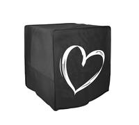 kwmobile Copertura Antipolvere Friggitrice ad Aria Compatibile con Ninja MAX PRO (6,2L) Copripolvere - Custodia Protettiva Piccolo Forno - Cuore