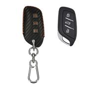 kwmobile Cover Chiave Auto Compatibile con MG 3-pulsanti ZS MG4 MG5 MG6 - Custodia Protettiva Copri Chiavi per Telecomando 3 Tasti - Coprichiave Macchina in Pelle PU -