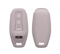 kwmobile Cover Chiavi Auto Compatibile con Audi 3-Tasten 2025 A3 A5L Q6 A6L Etron SUV Autoschlüssel - Custodia Protettiva Chiave Auto Copri Telecomando Gomma - Portachiave Macchina Silicone