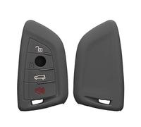 kwmobile Cover Chiavi Auto Compatibile con BMW con 3 tasti Smart Key - Custodia Protettiva Chiave Auto Copri Telecomando Gomma - Portachiave Macchina Silicone