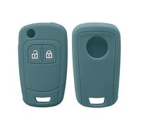 kwmobile Cover Chiavi Auto Compatibile con Opel Chevrolet con 2 tasti pieghevole - Custodia Protettiva Chiave Auto Copri Telecomando Gomma - Portachiave Macchina Silicone