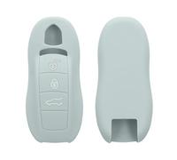 kwmobile Cover Chiavi Auto Compatibile con Porsche con 3 tasti (solo Keyless) - Custodia Protettiva Chiave Auto Copri Telecomando Gomma - Portachiave Macchina Silicone