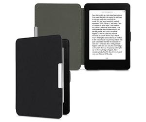 kwmobile Cover Compatibile con Amazon Kindle Paperwhite - Custodia a Libro per eReader - Copertina Protettiva Flip Case - Protezione per e-Book Reader