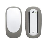 kwmobile Cover Compatibile con Apple Magic Mouse 1/2 Custodia - Pellicola Protettiva in Silicone - Protezione Morbida Antiscivolo - Grigio