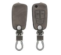 kwmobile Cover copri-chiave compatibile con Opel Vauxhall con 2 tasti pieghevole - Guscio protettivo chiavi auto in pelle PU Nabucco per telecomando macchina