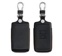 kwmobile Cover Copri Chiave Compatibile con Renault con 4 tasti Smart Key (solo Keyless Go) - Guscio Coprichiave Protettivo Vera Pelle - Porta Chiavi Macchina e Custodia Protettiva