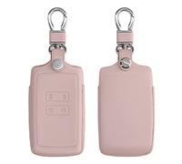 kwmobile Cover Copri Chiave Compatibile con Renault con 4 tasti Smart Key (solo Keyless Go) - Guscio Coprichiave Protettivo Vera Pelle - Porta Chiavi Macchina e Custodia Protettiva