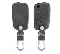 kwmobile Cover copri-chiave compatibile con VW Golf 7 MK7 con 3 tasti - Guscio protettivo chiavi auto in pelle PU Nabucco per telecomando macchina