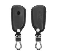 kwmobile Cover Copri Chiave Compatibile con VW Golf 8 con 3 tasti - Guscio Coprichiave Protettivo Vera Pelle - Porta Chiavi Macchina e Custodia Protettiva