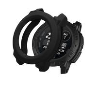 kwmobile Cover Lunotto Orologio Compatibile con Garmin Instinct 3 50mm Cover - Custodia Telaio Schermo Smartwatch Fitness Tracker - nero