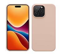 kwmobile Cover per Apple iPhone 14 Pro Max Custodia - Back Case per Caricatore Wireless - Antiurto e Flessibile in Silicone TPU - rosa antico