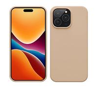 kwmobile Cover per Apple iPhone 14 Pro Max Custodia - Back Case per Caricatore Wireless - Antiurto e Flessibile in Silicone TPU - madre perla