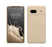 kwmobile Cover per Google Pixel 7a Custodia - Back Case per Smartphone in Silicone TPU - Protezione Gommata - glassa di zucchero