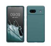 kwmobile Cover per Google Pixel 7a Custodia - Back Case per Smartphone in Silicone TPU - Protezione Gommata - artic night