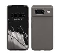 kwmobile Cover per Google Pixel 8 Custodia - Back Case per Smartphone in Silicone TPU - Protezione Gommata - stone dust