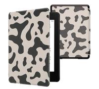 kwmobile Cover per Kindle Paperwhite Cover - Custodia per Kindle Paperwhite 6,8 Pollici 11 Generazione 2021 - Copertina eReader - eBook Reader Case - Stampa Mucca