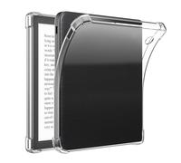 kwmobile Cover per Kobo Libra Colour Cover- Custodia Protettiva Tablet - eReader Back Cover in Silicone - Copertina Posteriore Morbida e Trasparente