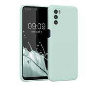 kwmobile Cover per Motorola Moto G31 / Moto G41 Custodia - Back Case per Smartphone in Silicone TPU - Protezione Gommata - menta freddo