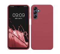 kwmobile Cover per Samsung Galaxy A16 5G Custodia - Back Case per Smartphone in Silicone TPU - Protezione Gommata - rosa scuro
