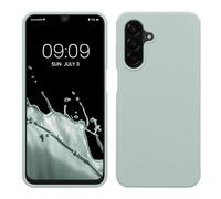 kwmobile Cover per Samsung Galaxy A26 5G Custodia - Back Case per Smartphone in Silicone TPU - Protezione Gommata - menta freddo