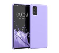 kwmobile Cover per Samsung Galaxy A41 Custodia - Back Case per Smartphone in Silicone TPU - Protezione Gommata - lavanda