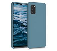 kwmobile Cover per Samsung Galaxy A41 Custodia - Back Case per Smartphone in Silicone TPU - Protezione Gommata - artic night